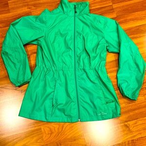 Eddie Bauer Green Lightweight Jacket/Windbreaker Size M